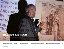 Tablet Screenshot of helmutliersch.de
